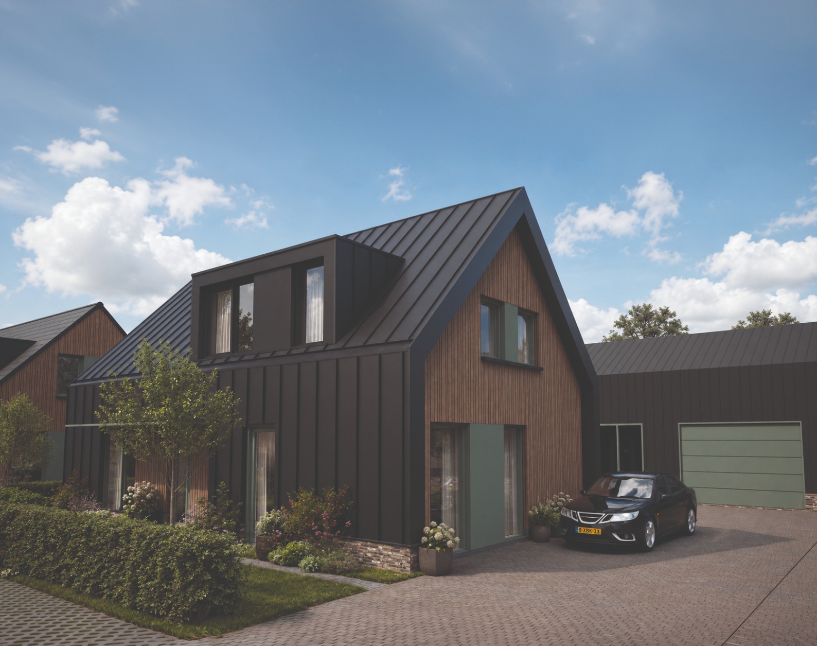 Vooraanzicht bouwnummer 10